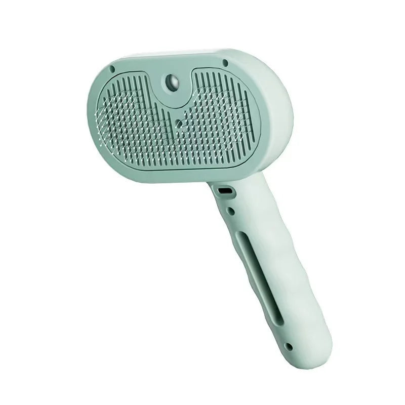 Steamy Dog Brush Electric Spray Cat Hair Massager For Grooming