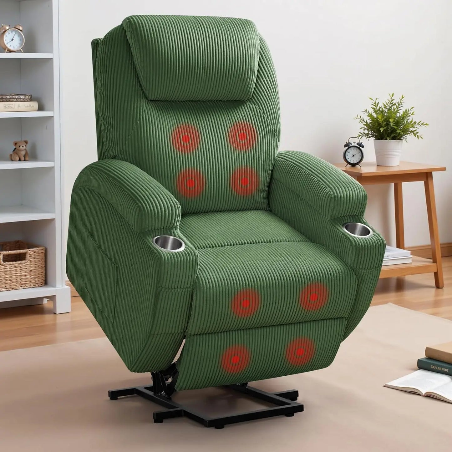 Flamaker Power Lift Recliner Chair With Cup Holders