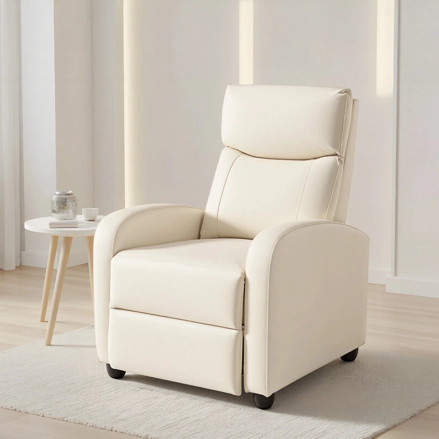 Mcq Ergonomic Reclining Sofa For Living Room With Lumbar Support