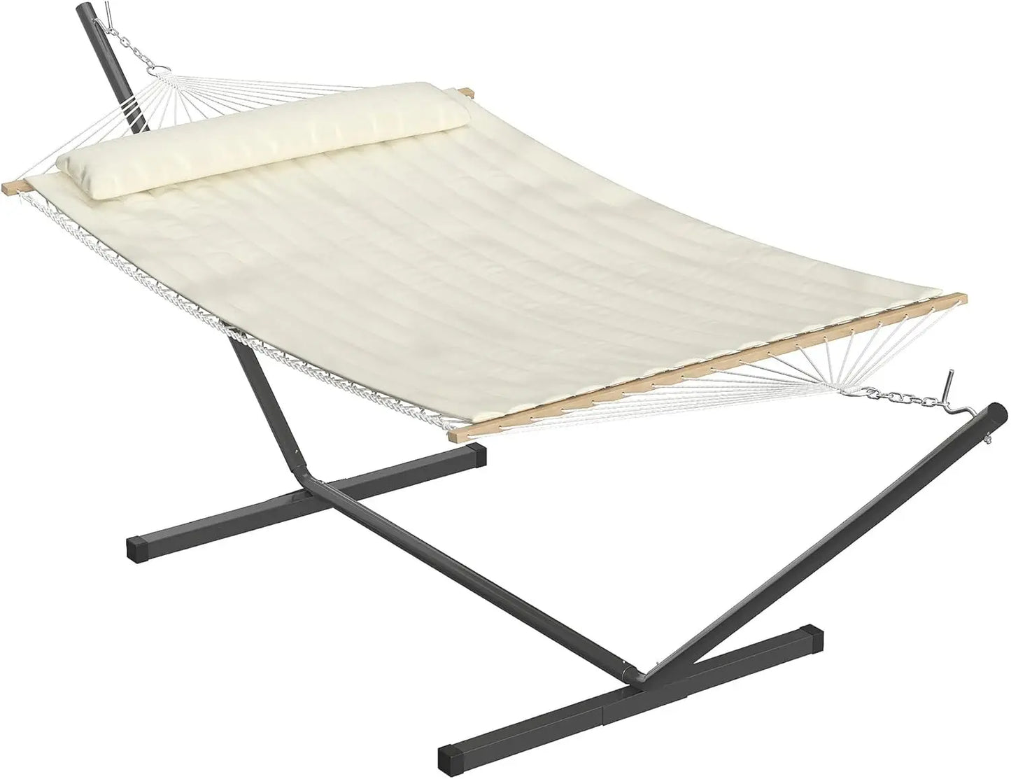 Studyset Outdoor Hammock With Stand Heavy Duty Steel Frame
