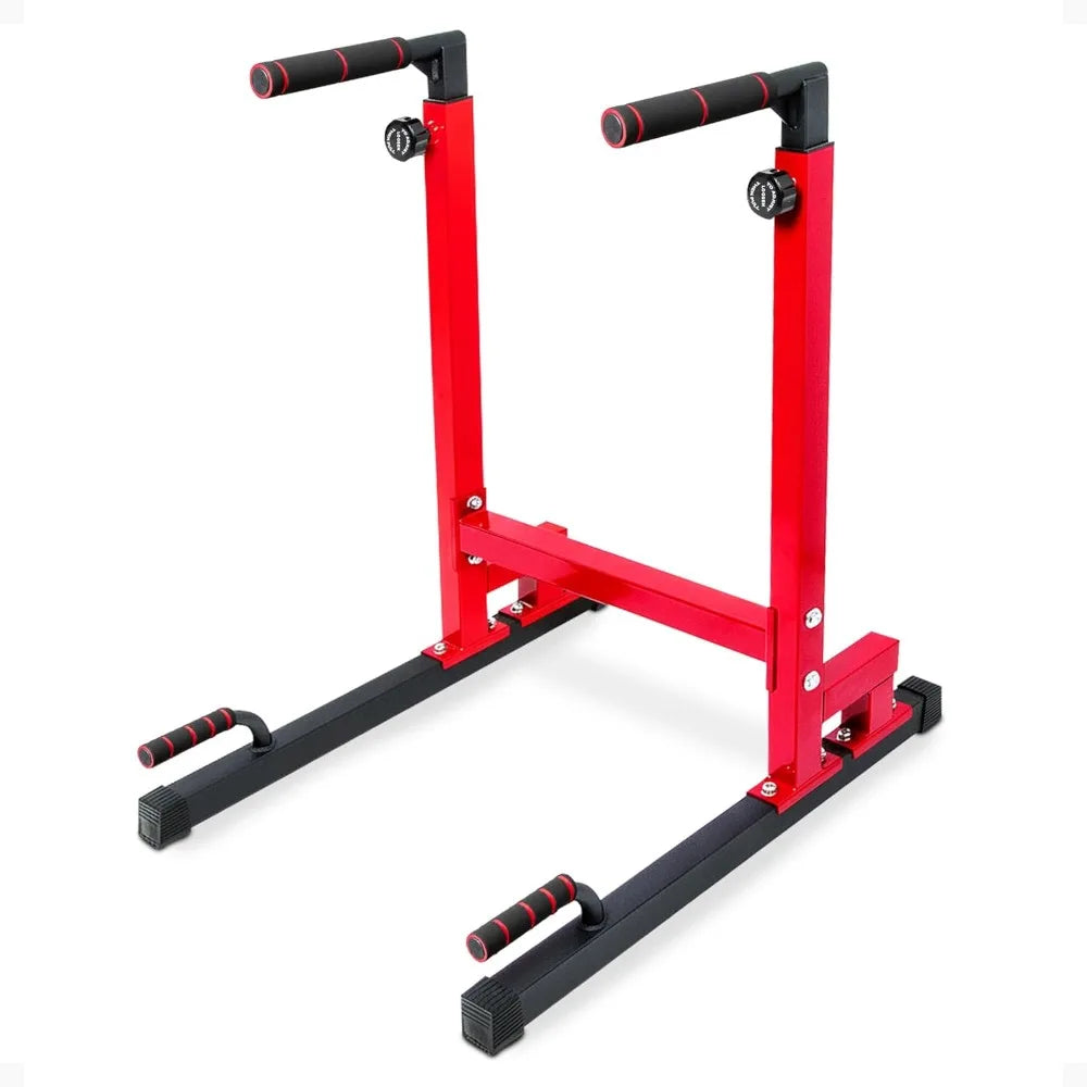 BalanceFrom Adjustable Height Dip Station For Home Strength Training