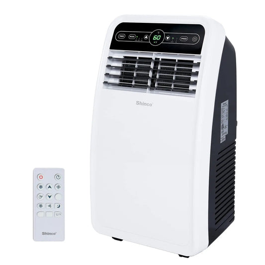 Shinco 8000 BTU Portable Air Conditioner With Built In Dehumidifier