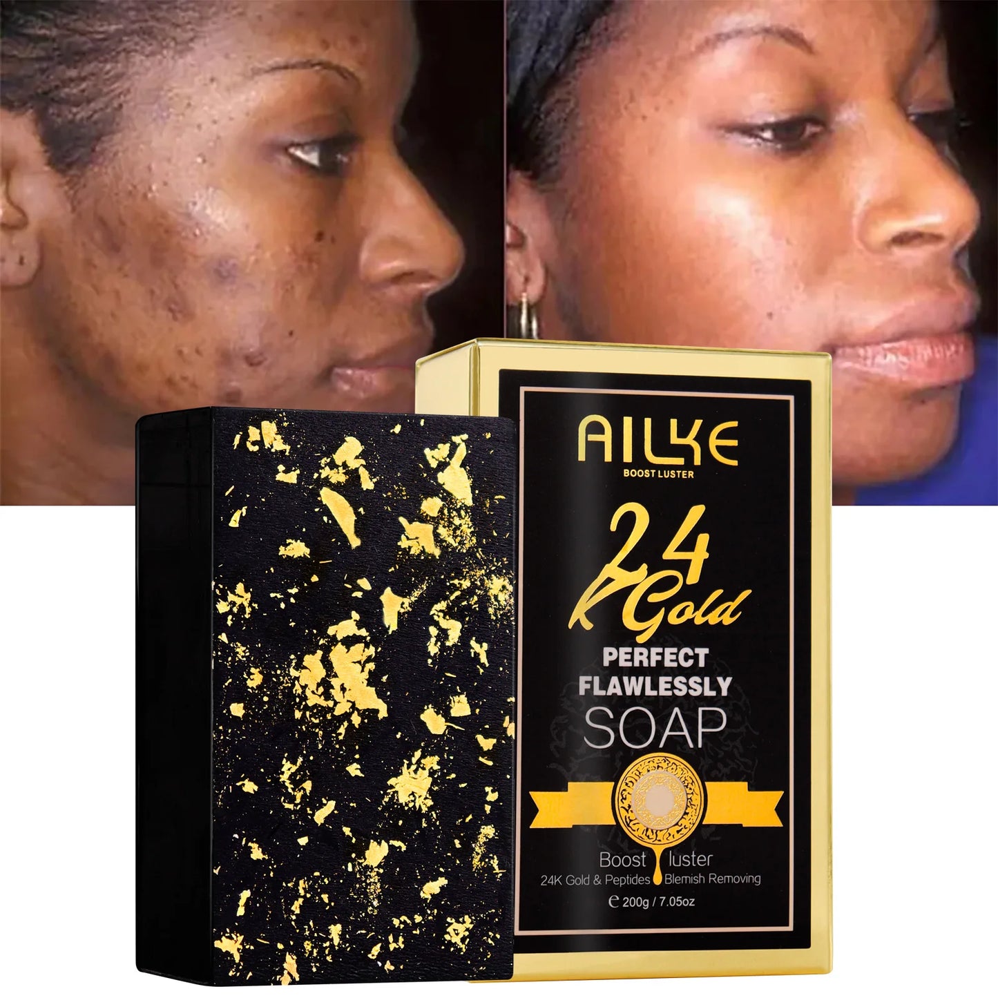 Ailke 24K Premium Facial Cleanser Bar Delivers Intensive Hydration