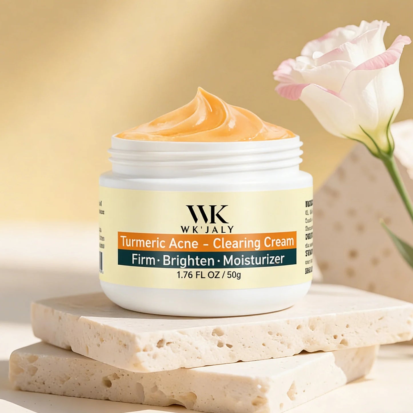 Kyliefit Turmeric Acne Cream For Brightening And Moisturizing Skincare
