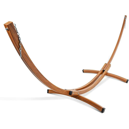 Heavy Duty Steel Hammock Stand with Chains for Two People