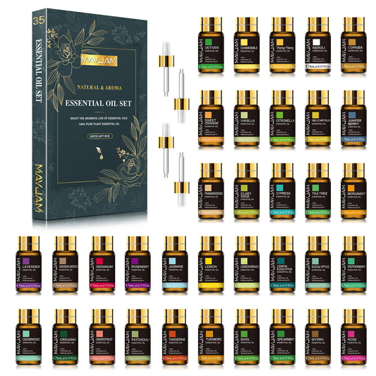 MAYJAM Pure Essential Oils Set For Humidifiers And Aromatherapy