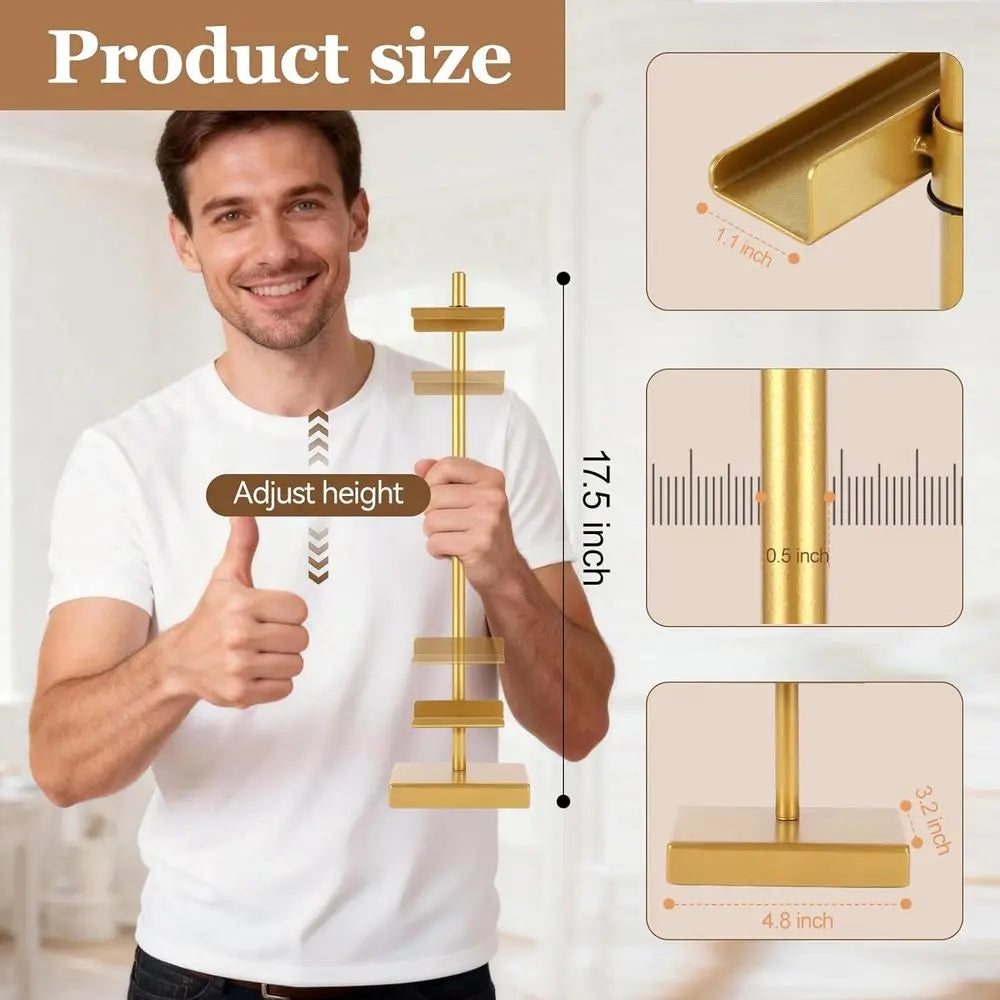 Adjustable Tabletop Easel Stand, Gold Easel or Display | Steady and Elegant Picture Easels or Display, Adjustable Art Easel, Pic