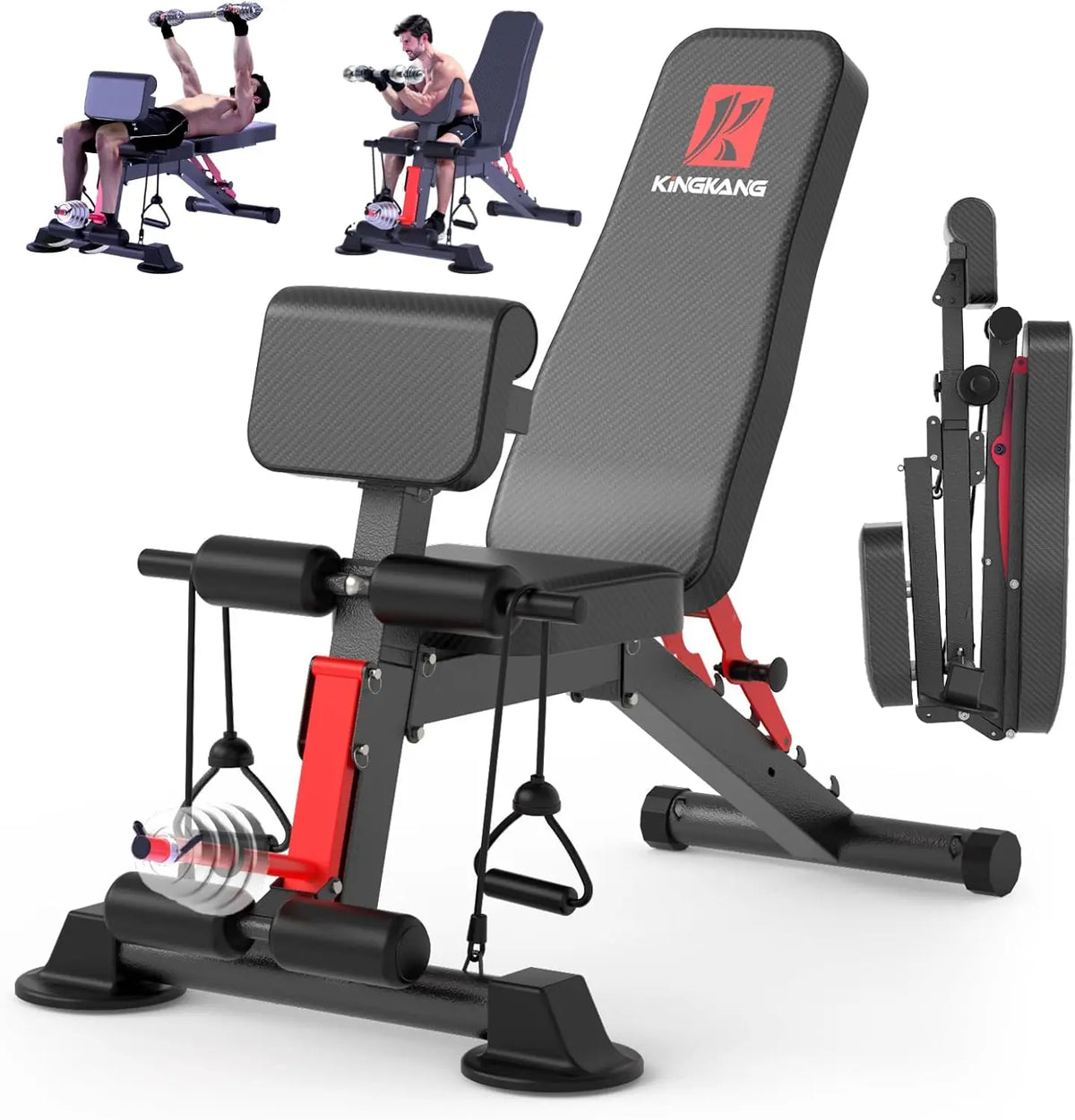 Adjustable Foldable Weight Bench For Effective Home Fitness