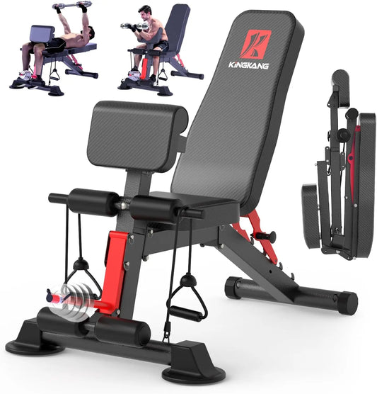 Adjustable Foldable Weight Bench For Effective Home Fitness