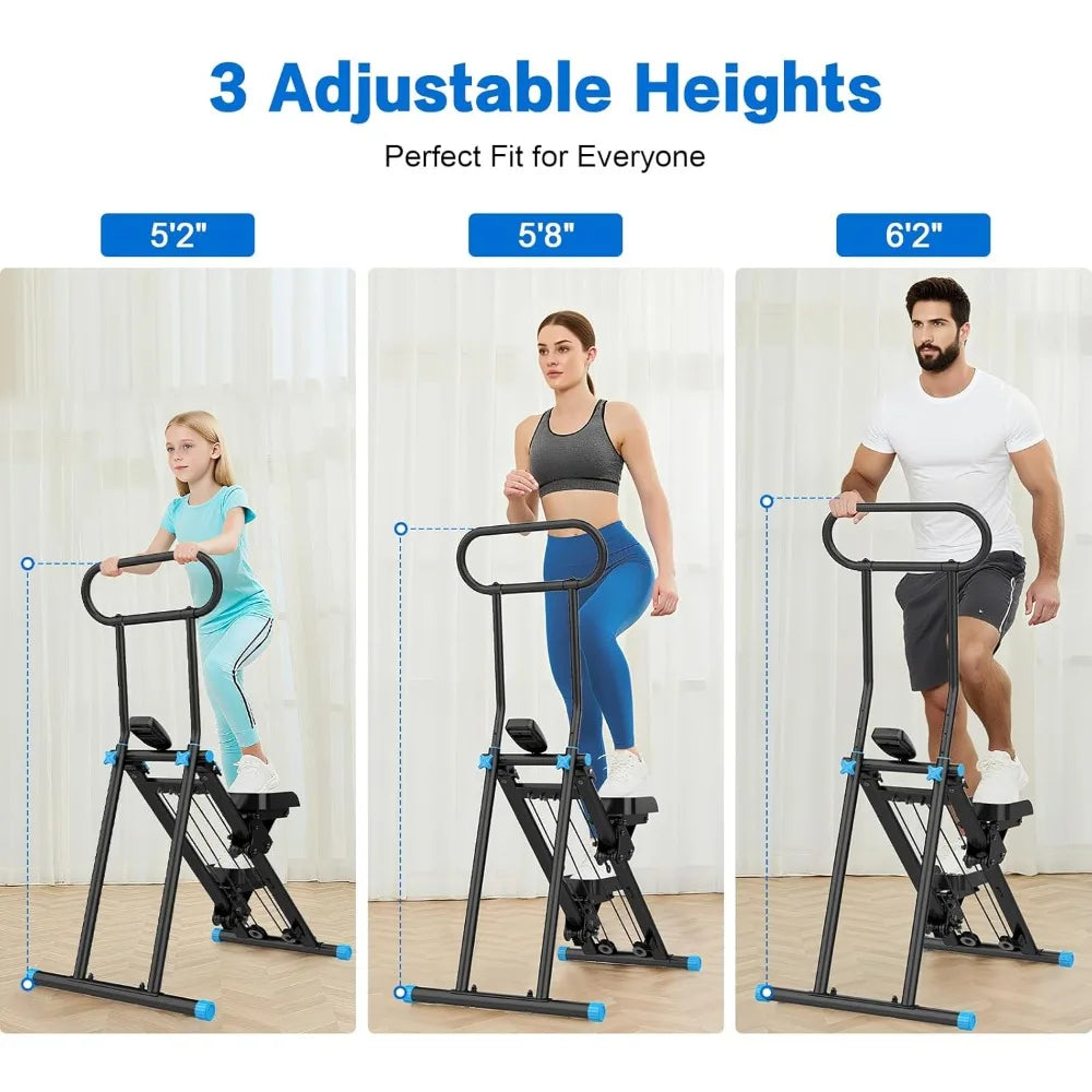 HXD-ERGO Vertical Climber Stepper With Six Adjustable Resistance Levels