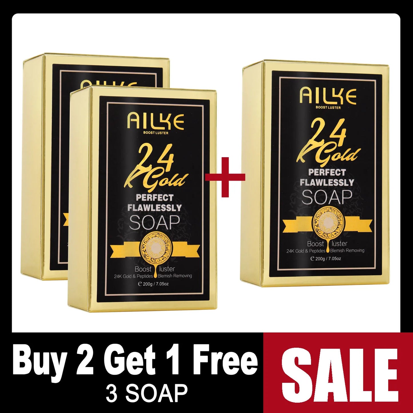 Ailke 24K Premium Facial Cleanser Bar Delivers Intensive Hydration