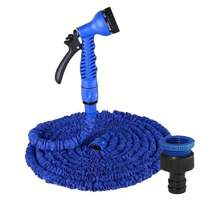 Expandable Magic Hose With Water Gun And 7 Functions