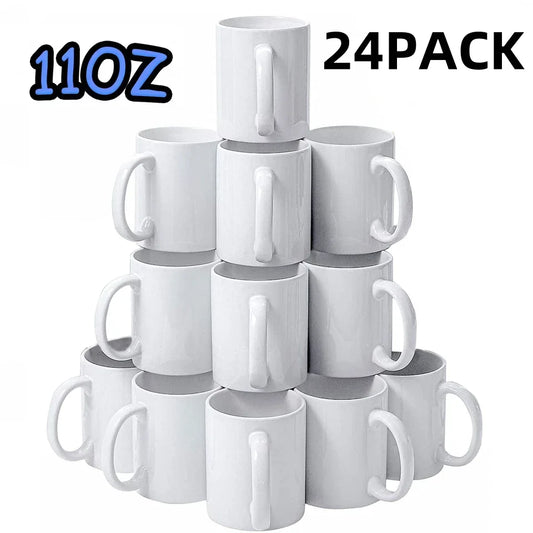 HTVRONT Ceramic Sublimation Mugs For Photo Printing