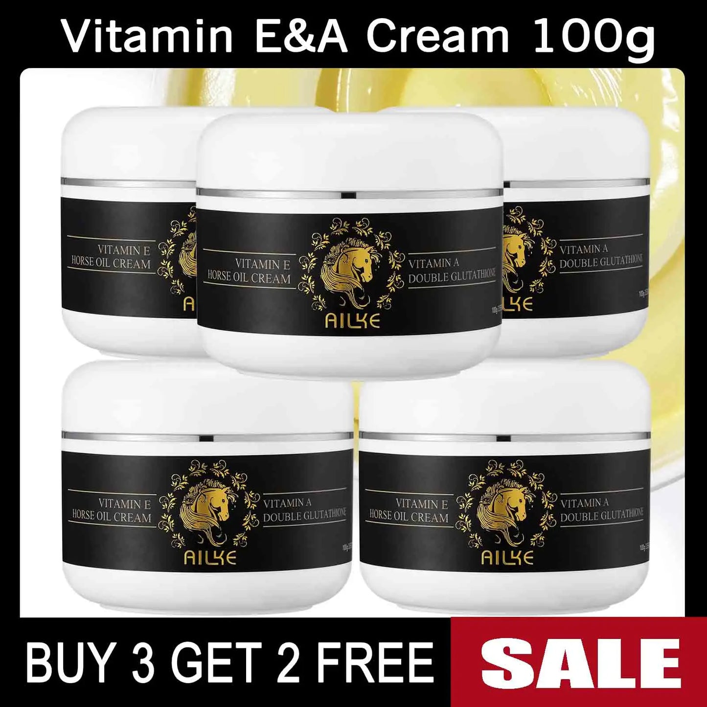 Ailke Whitening Skin Care Kit With Collagen And Natural Carotene