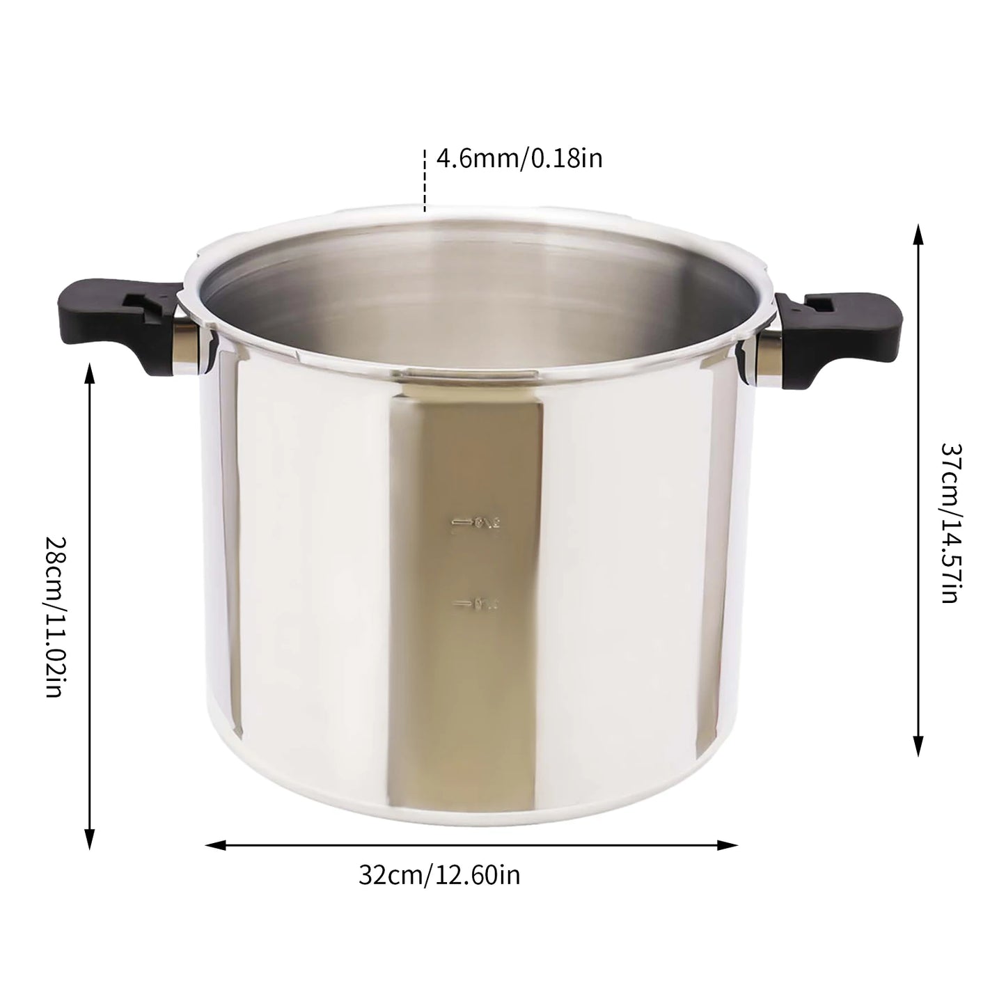 Explosion-Proof 90Kpa Pressure Cooker Aluminum Alloy For Gas Stoves
