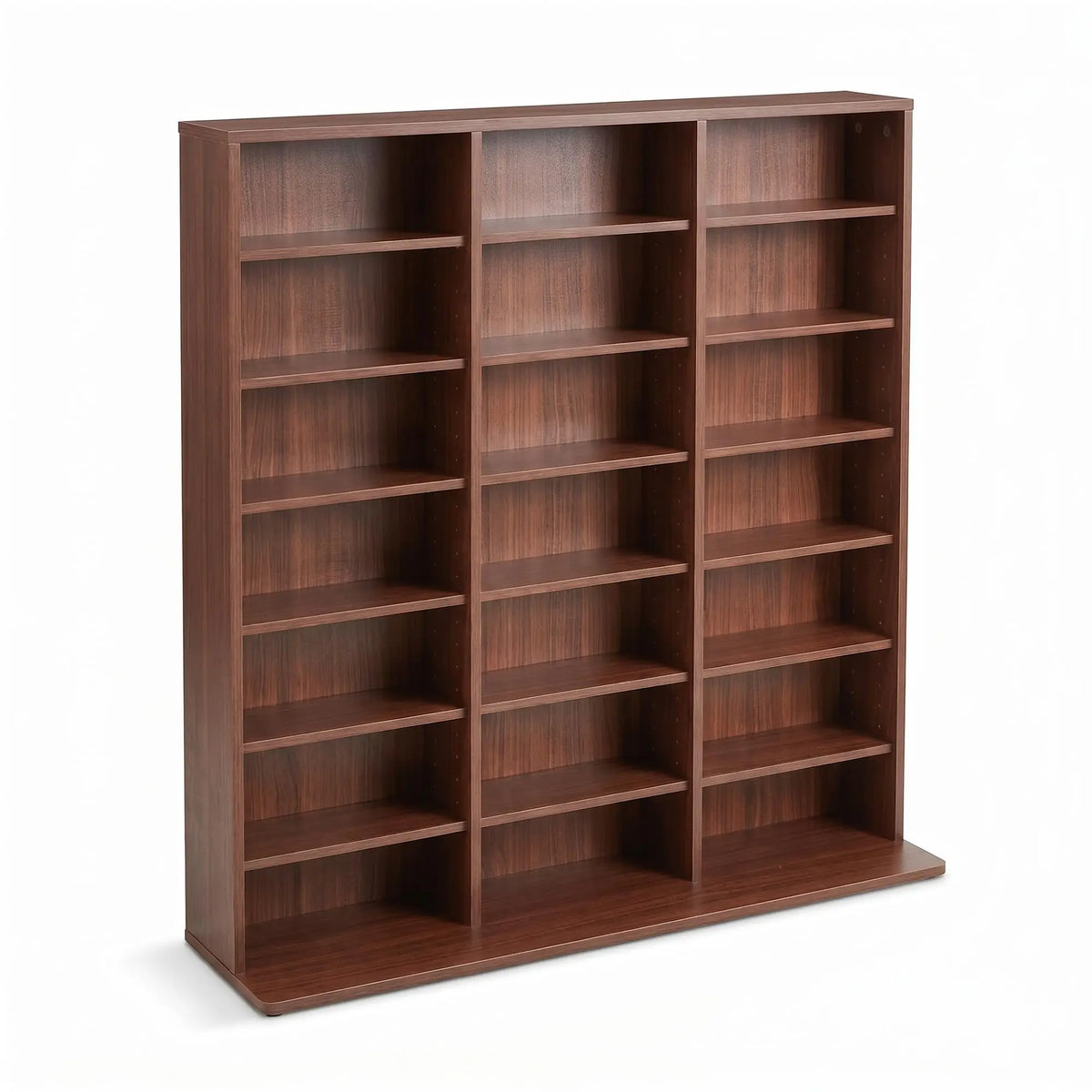 HiMISS 7 Tier Wooden Media Storage Tower For Home Office