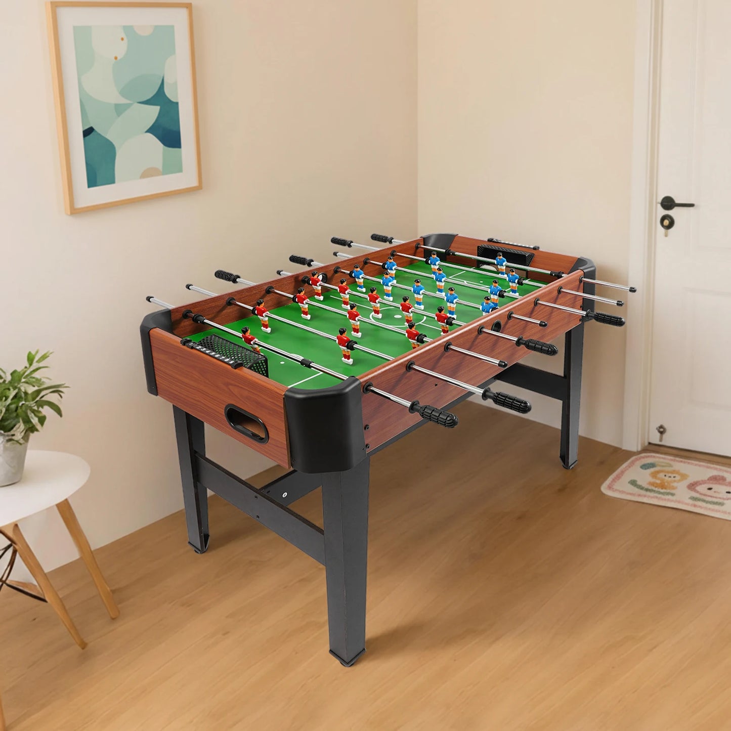 Foosball Table 8 Rod For Home Living Room Game Room Use
