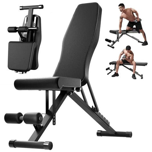 Weight Bench For Full Body Workout Adjustable Foldable 1000Lbs Capacity