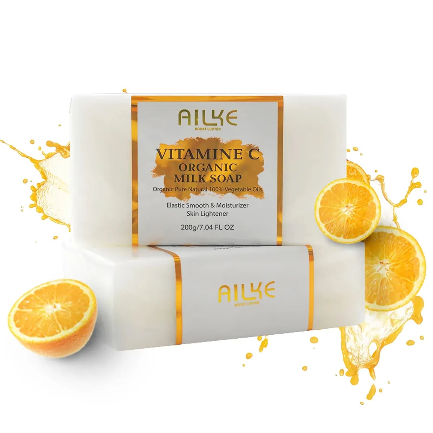 Kyliefit Organic Milk Soap Vitamin C Anti Aging Cleanser