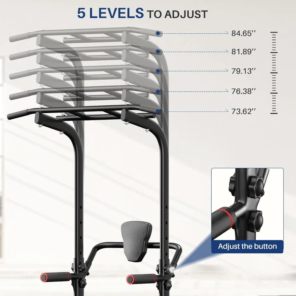 BangTongLi Power Tower Pull Up Bar And Dip Station Frame
