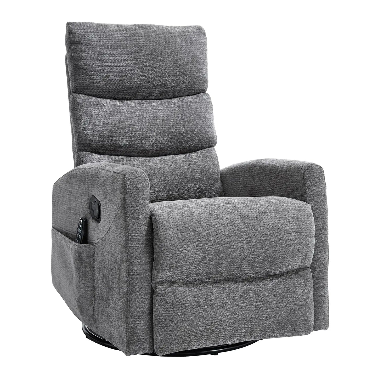 360° Swivel Rocker Recliner with Heat & Vibration Massage, Glider Rocking Chair for Adults, Compact Recliner for, Customized