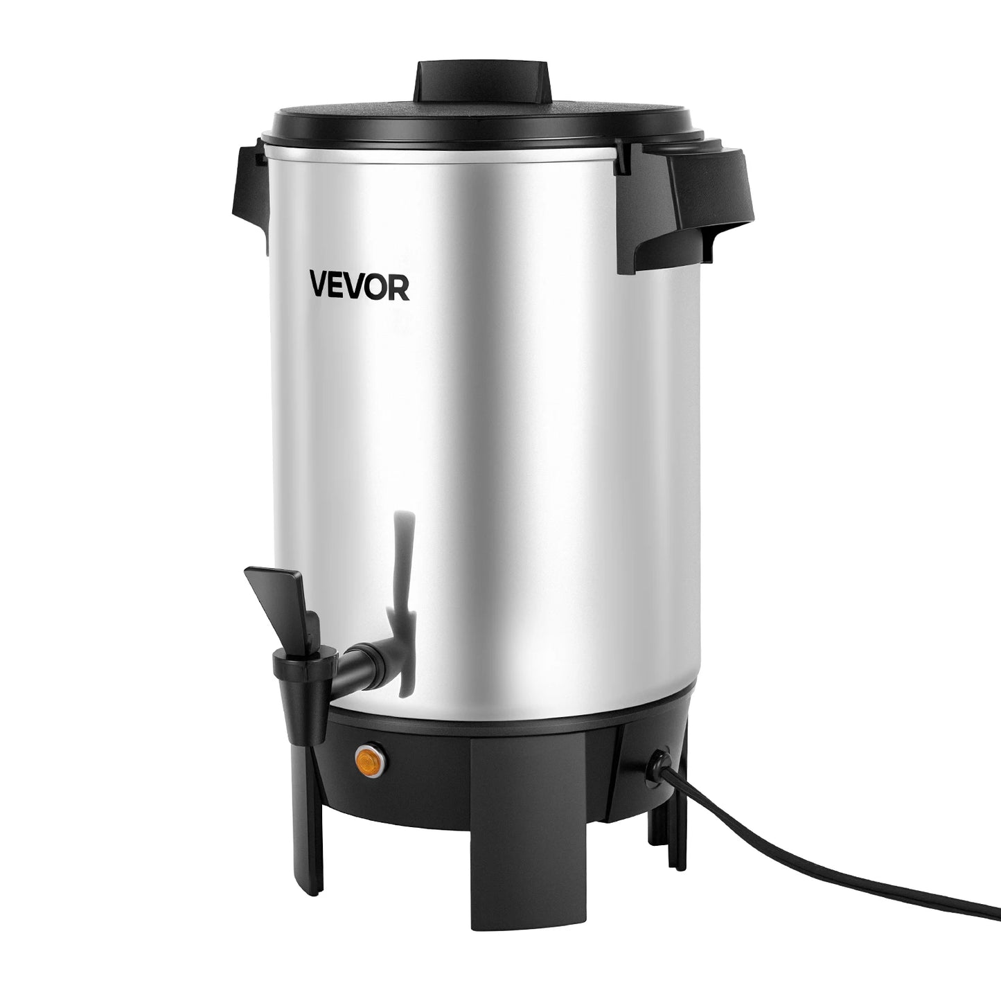 SucceBuy Commercial Coffee Urn Hot Beverage Dispenser With Dripless Faucet