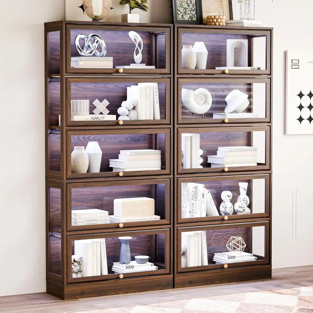 Acrylic Display Cabinet With LED Lighting For Collectibles