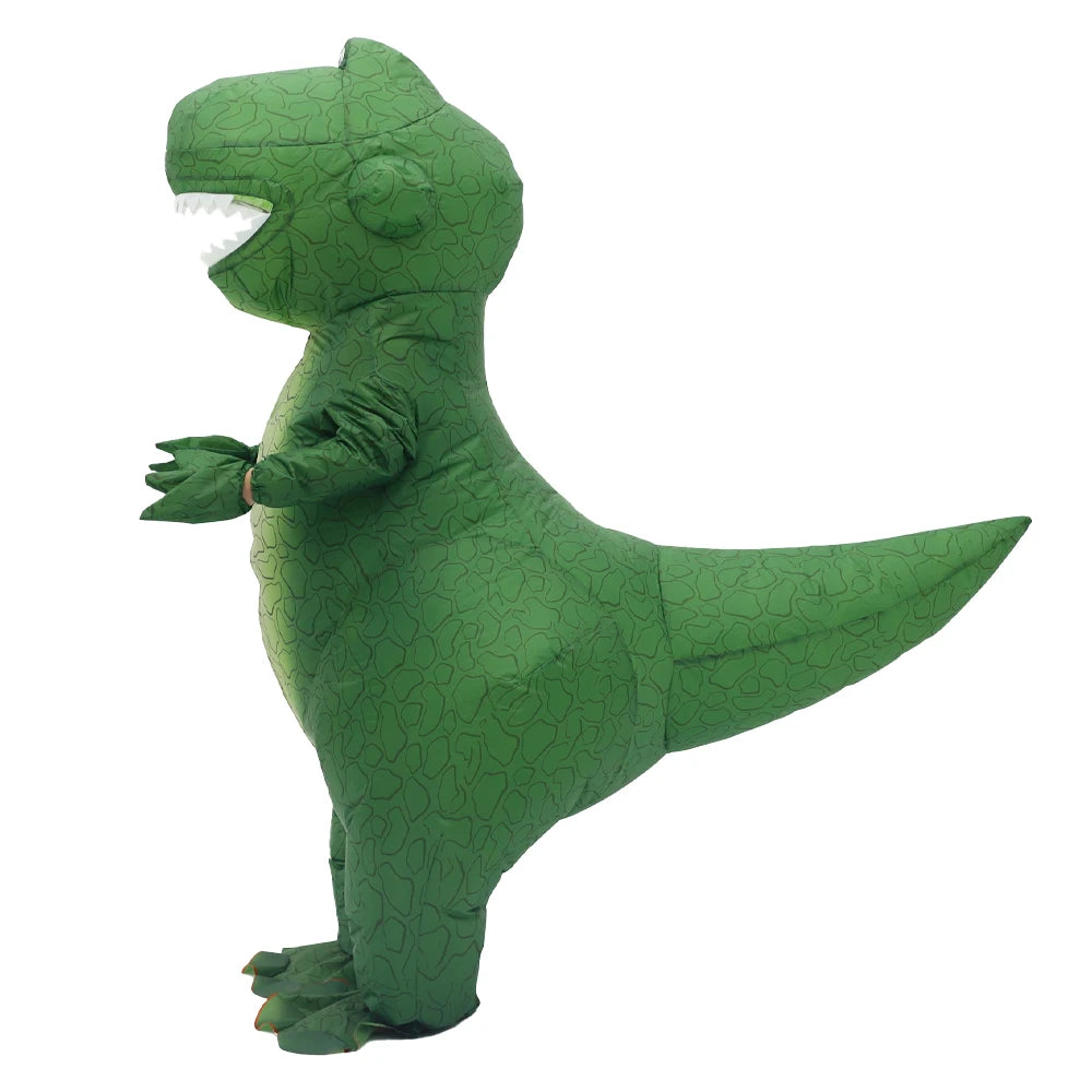 Inflatable Dinosaur Costume Mascot For Halloween Cosplay Parties