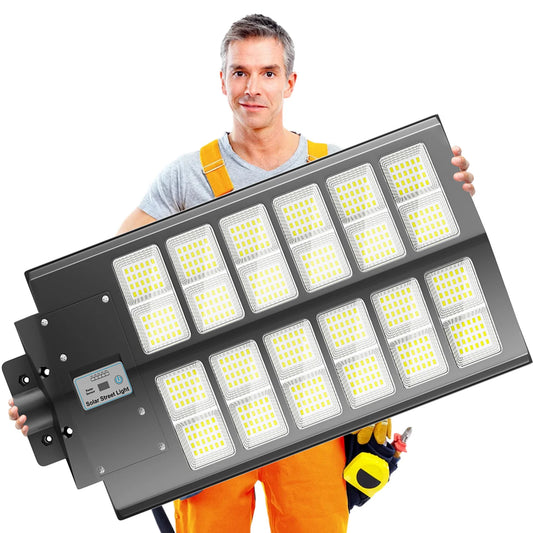 6000 Watt Solar Street Light With Motion Sensor Waterproof