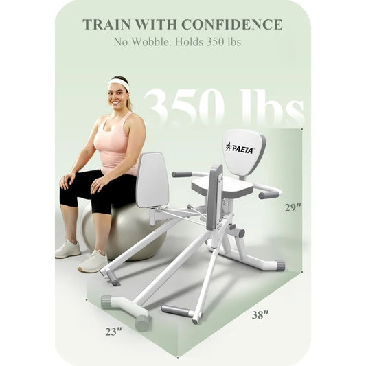 PAETA Hip Abductor Machine For Home Gym Glute Strength Training