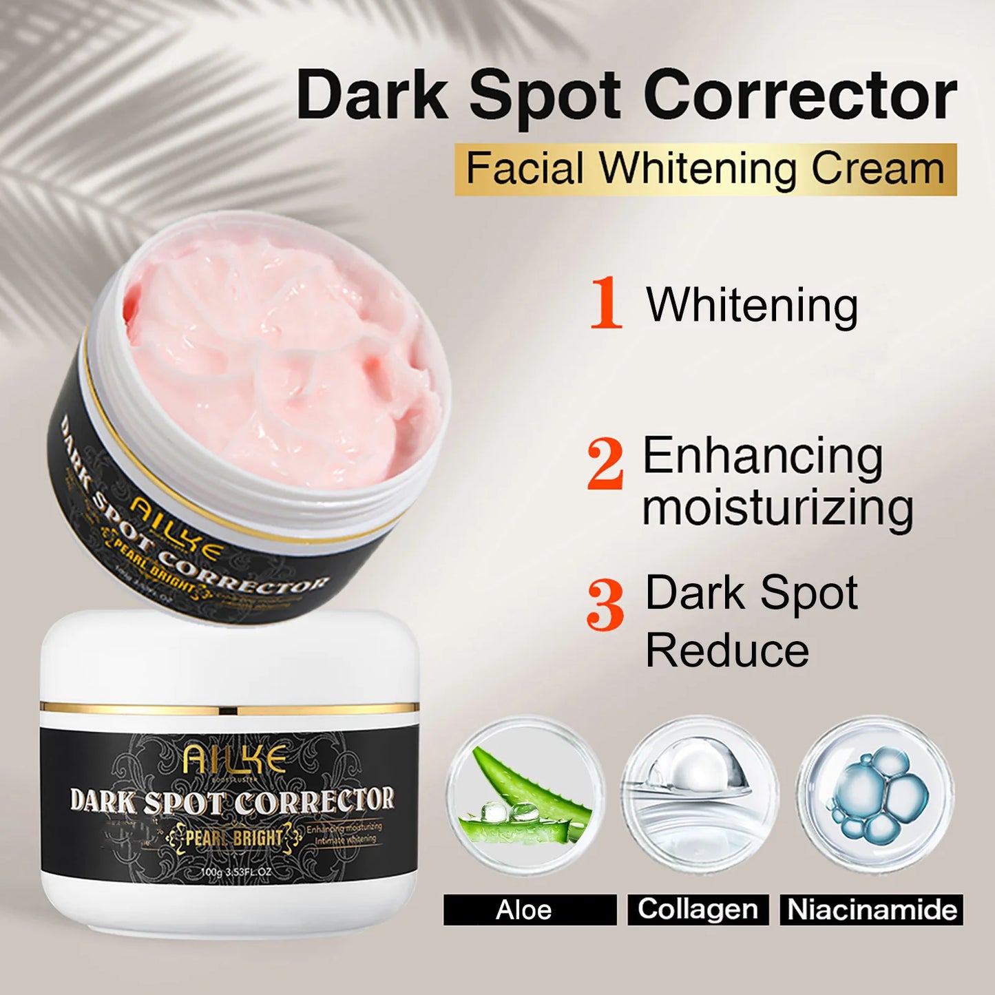 Ailke Whitening Skin Care Kit With Collagen And Natural Carotene