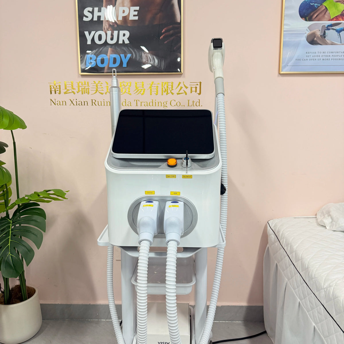 Professional Diode Hair Removal and Picosecond Tattoo Device