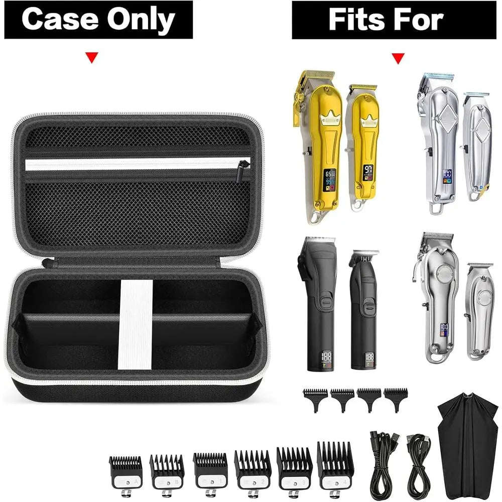 Case Compatible with Beard Trimmer Grooming Storage Holder or Hair Trimmers Set Box Only