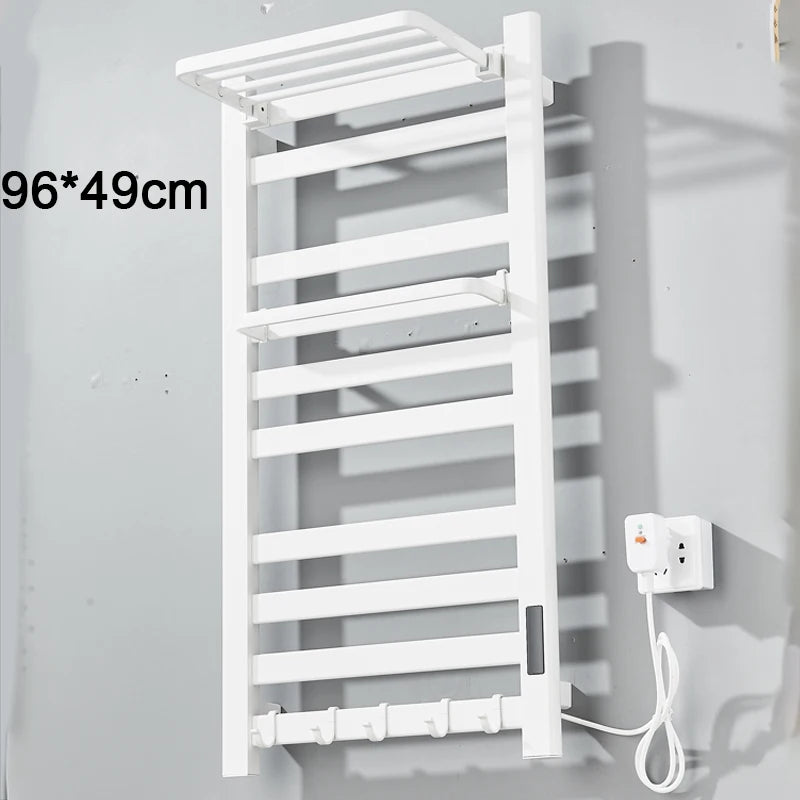 Shinesia Electric Towel Dryer With Digital Display And Wall Mount