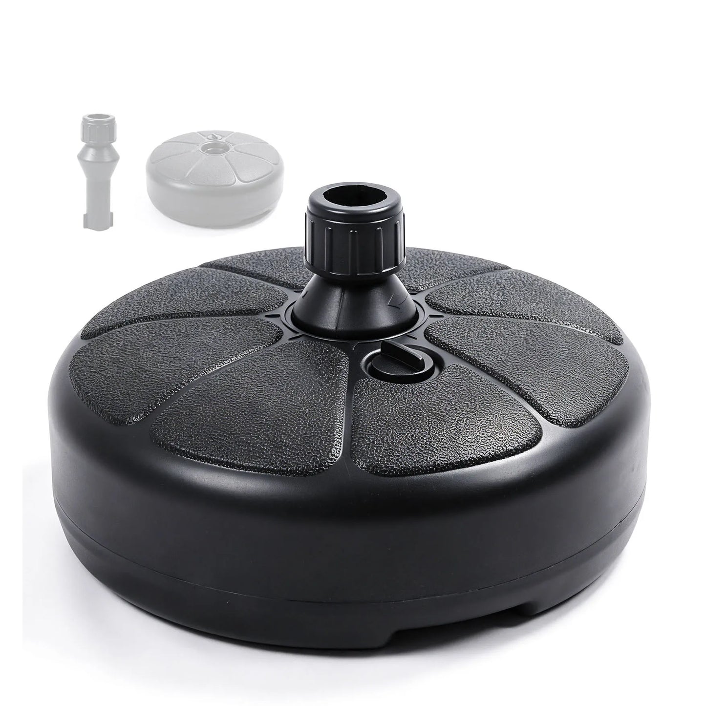 Heavy Duty Round Patio Parasol Base Stand For 36mm Umbrella Pole