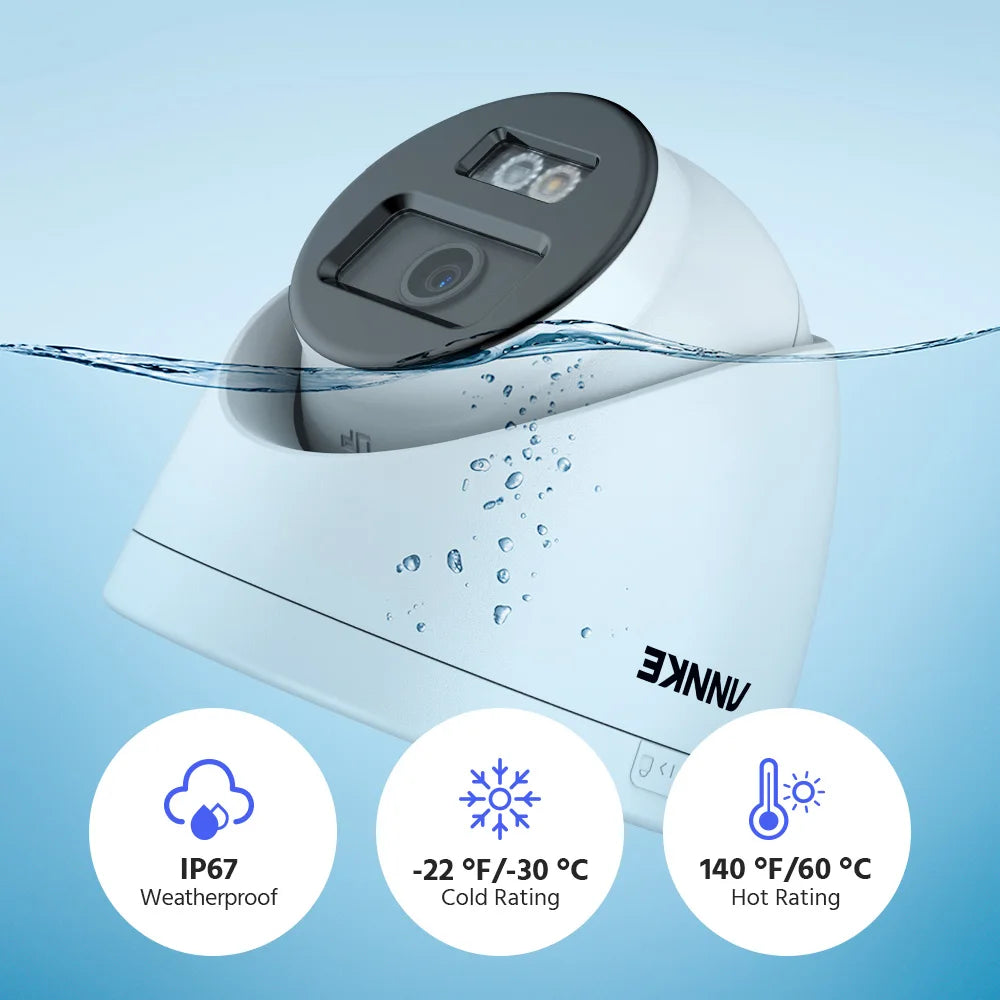 ANNKE 12MP Outdoor Smart Dual Light PoE Security Camera H.265