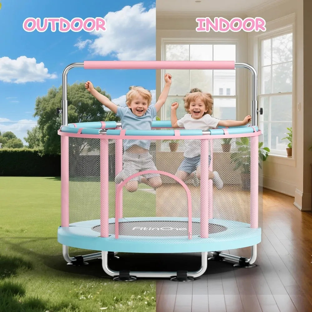 Ytyin Kids Mini Trampoline With Safety Swing Handle