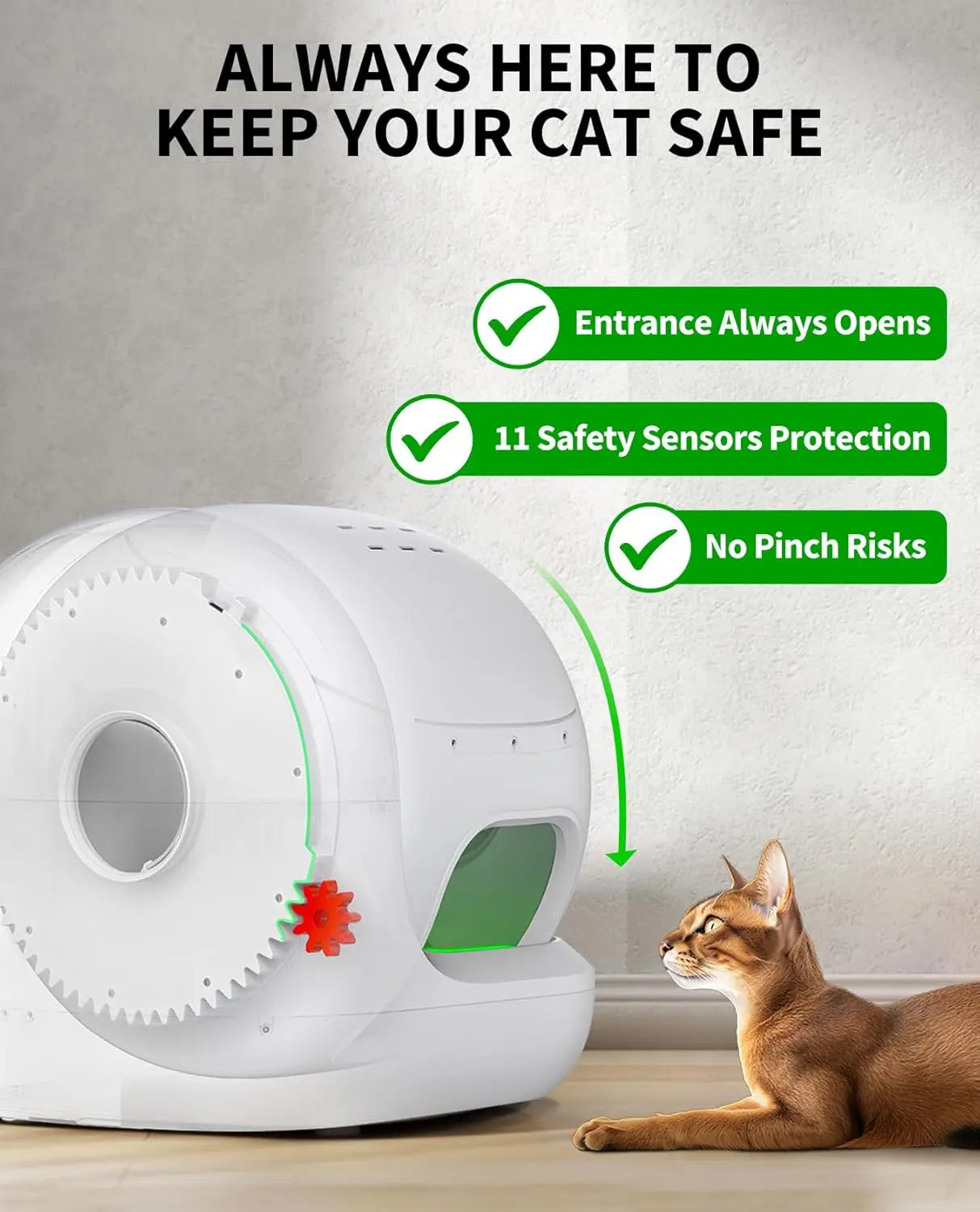PuraMax 2 Automatic Self Cleaning Cat Litter Box With App Control