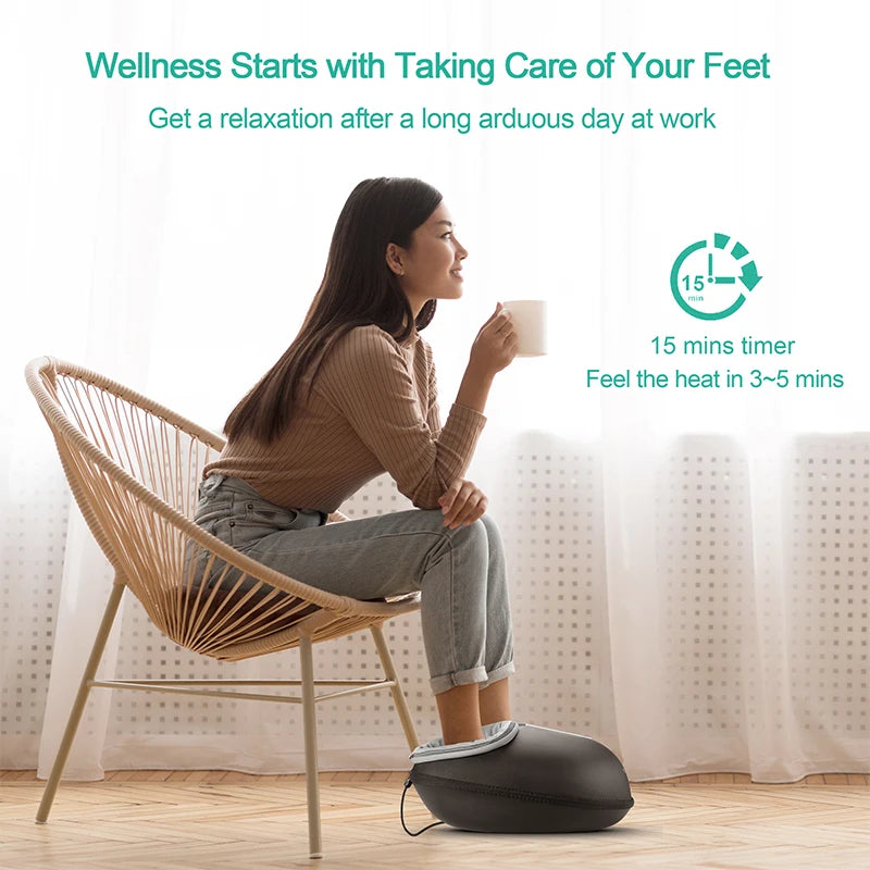 Medcursor Shiatsu Foot Massager With Heat Therapy Machine