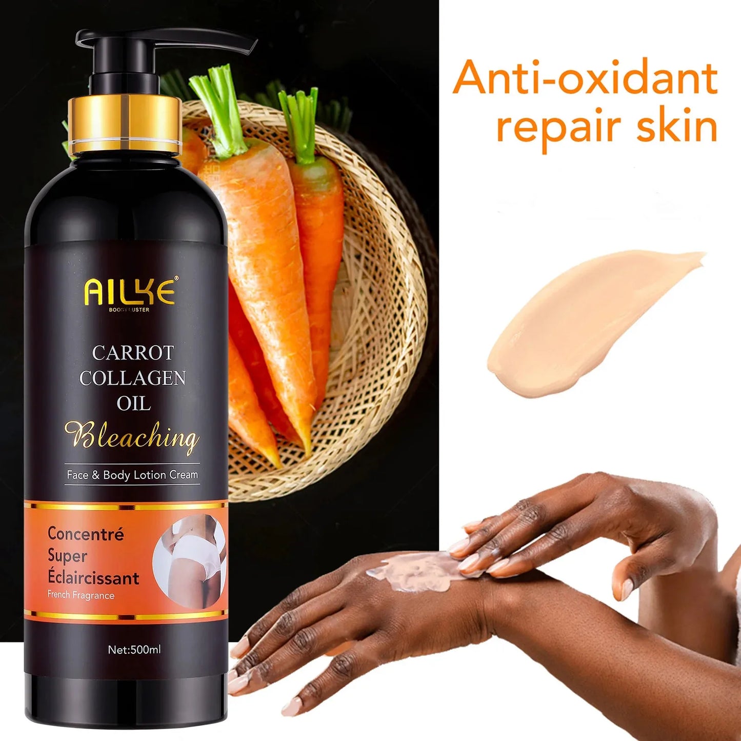 Ailke Whitening Skin Care Kit With Collagen And Natural Carotene