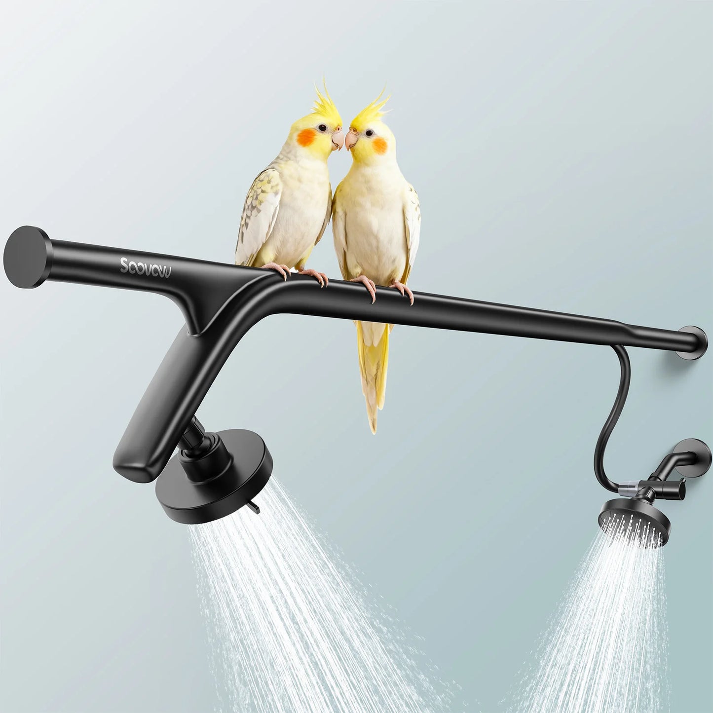 Tandem Shower Head For Couples Dual Shower System For Two