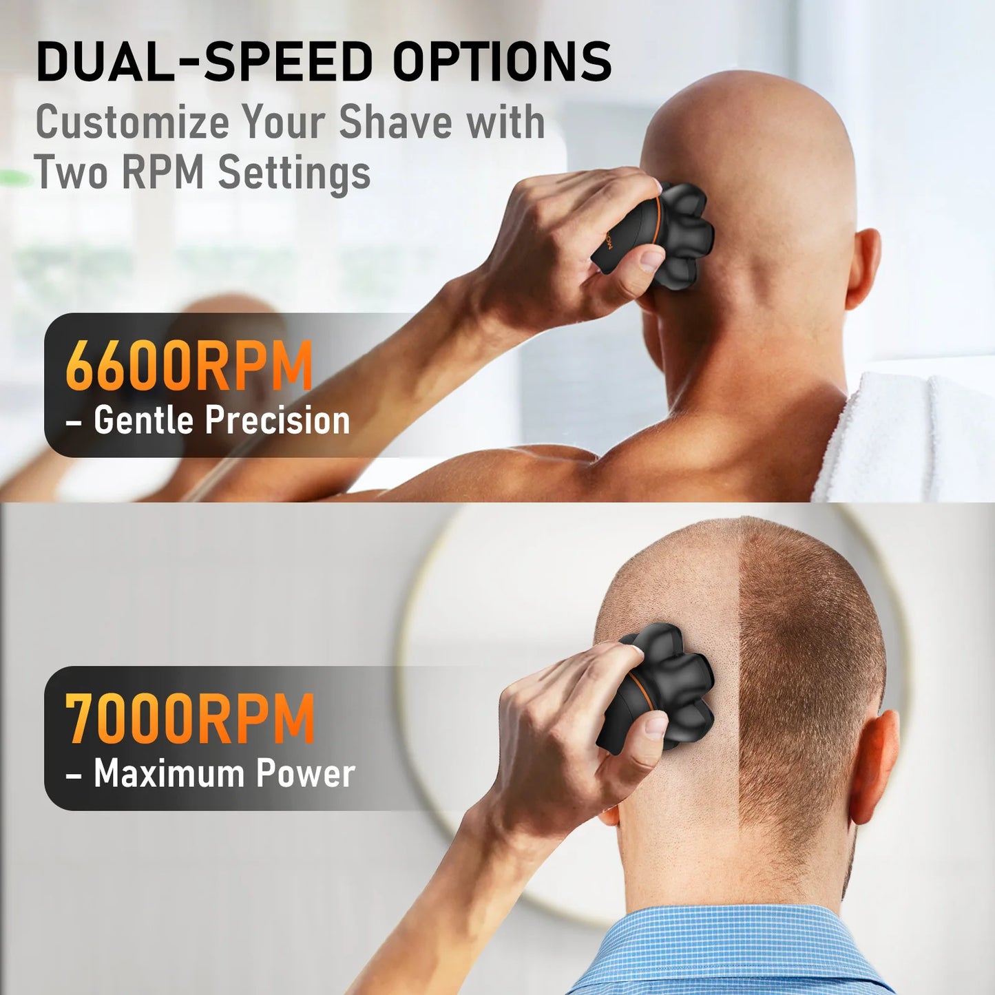 Maxgroom 7D Head Shaver Waterproof Electric Trimmer