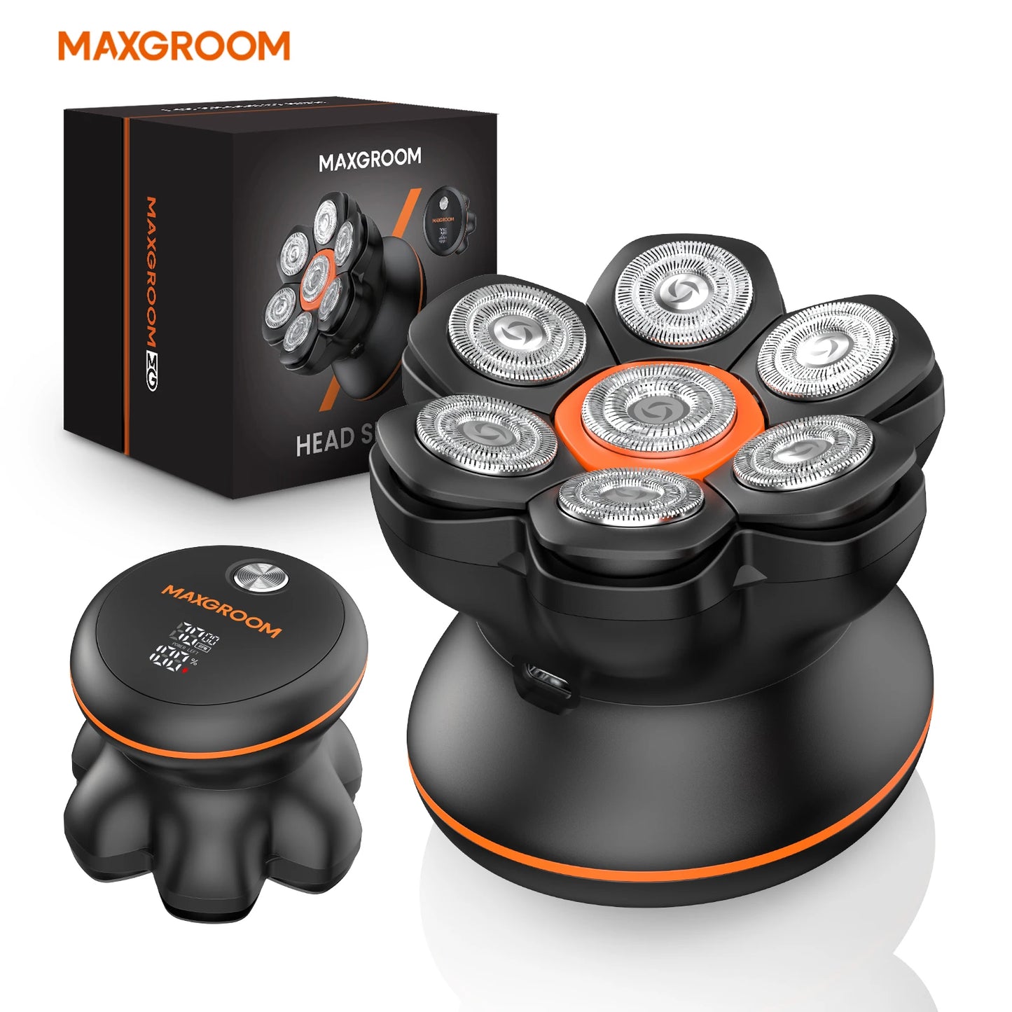 Maxgroom 7D Head Shaver Waterproof Electric Trimmer