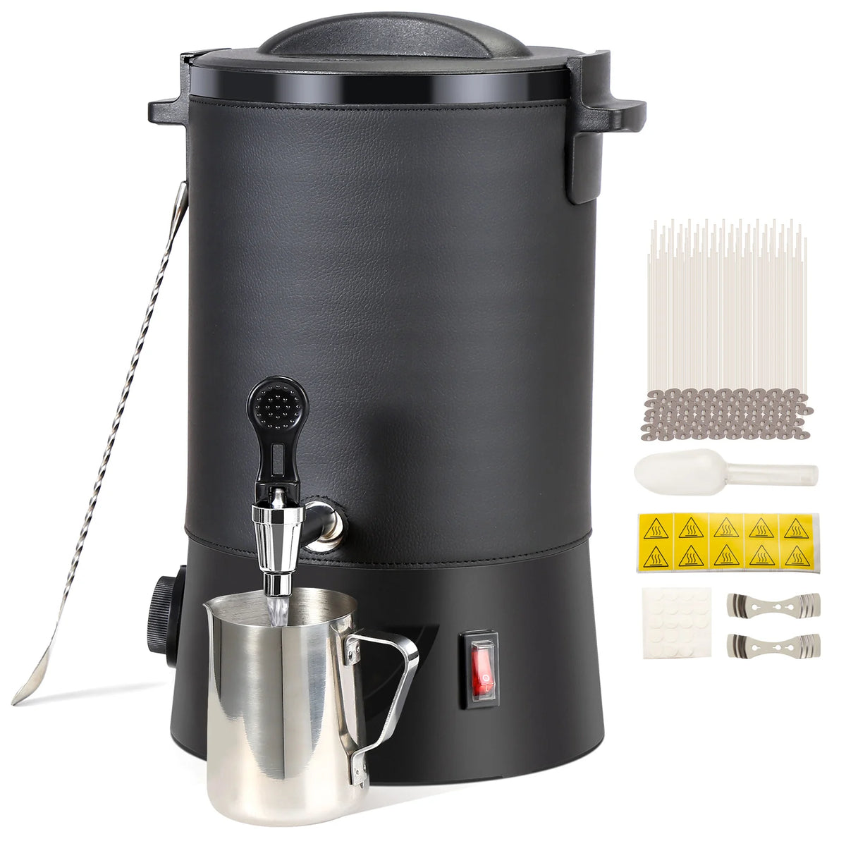 SucceBuy Electric Wax Melter With Easy Pour Spout For Candles