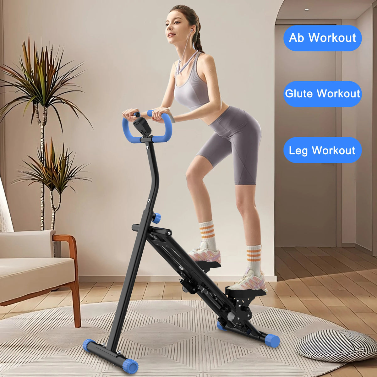 Vertical Climber Machine With Adjustable Resistance For Full Body Workouts