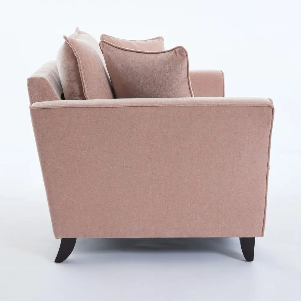 Modern Chenille Chair Offers Excellent Comfort For Daily Lounge Relaxation