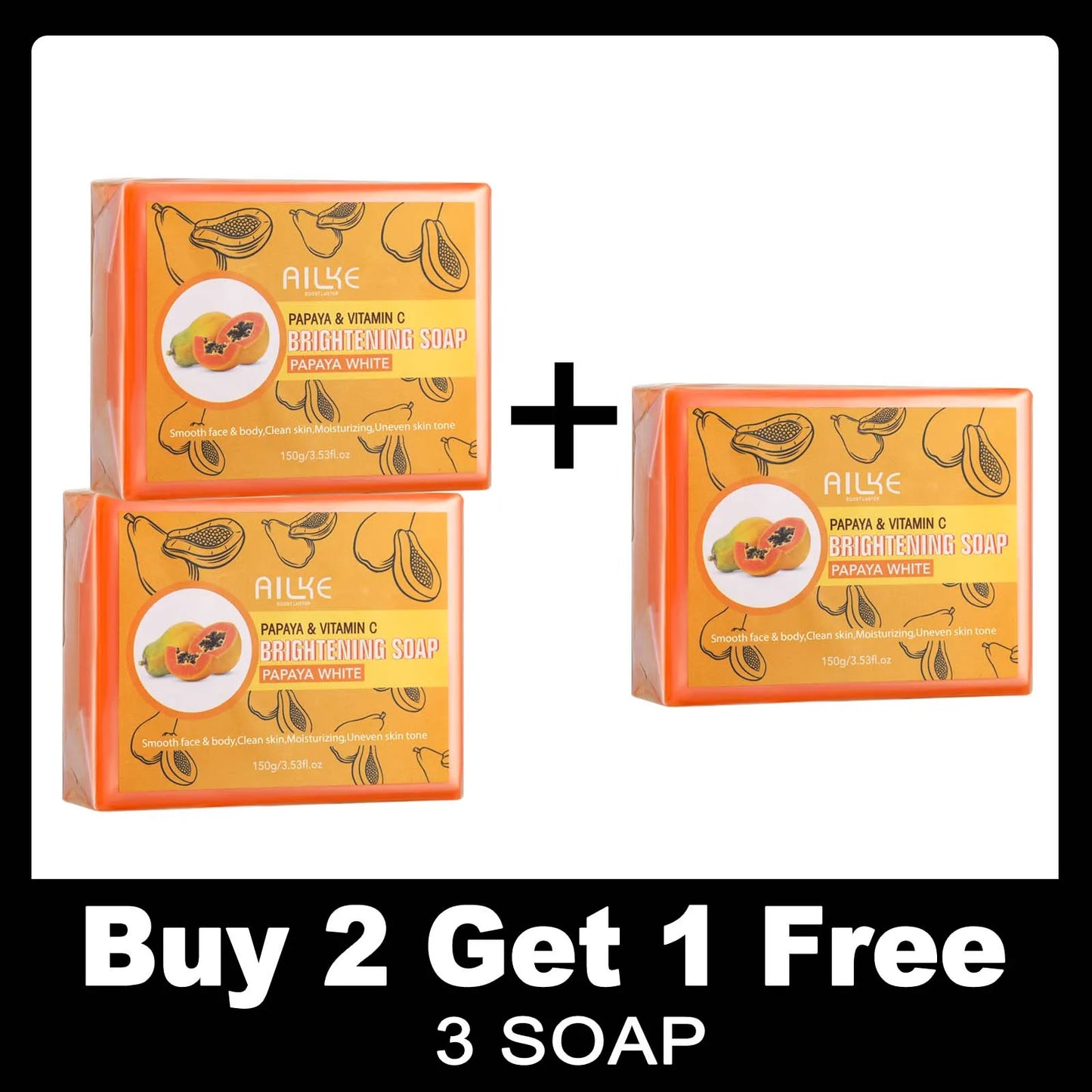 Ailke Whitening Skin Care Kit With Collagen And Natural Carotene