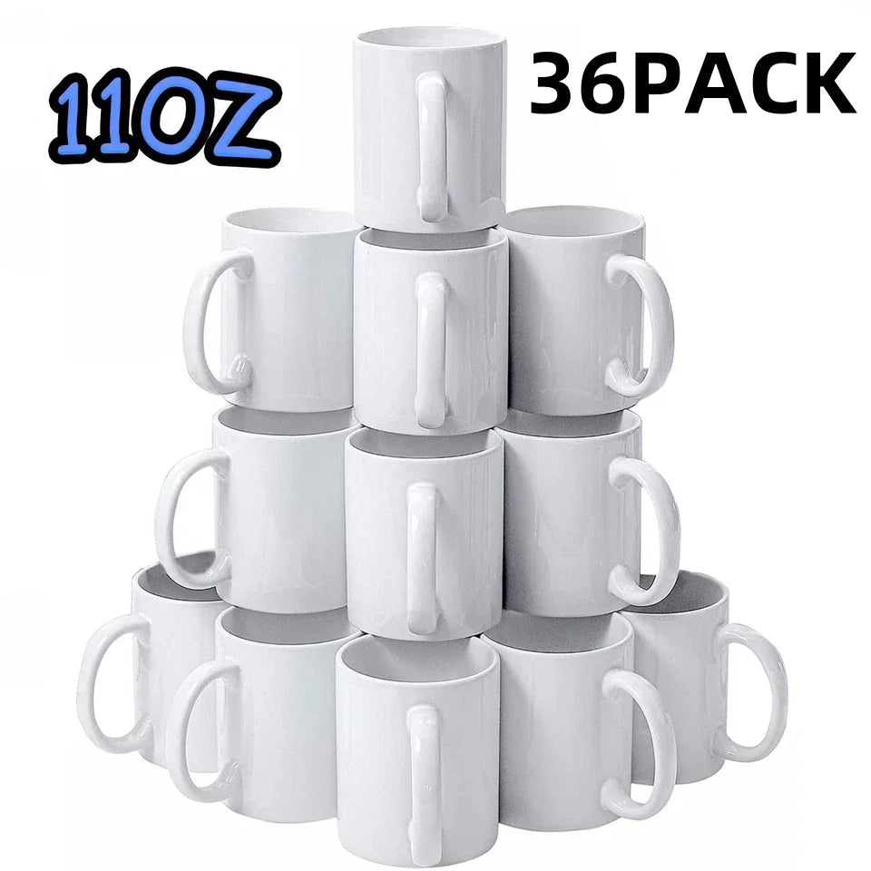HTVRONT Ceramic Sublimation Mugs For Photo Printing