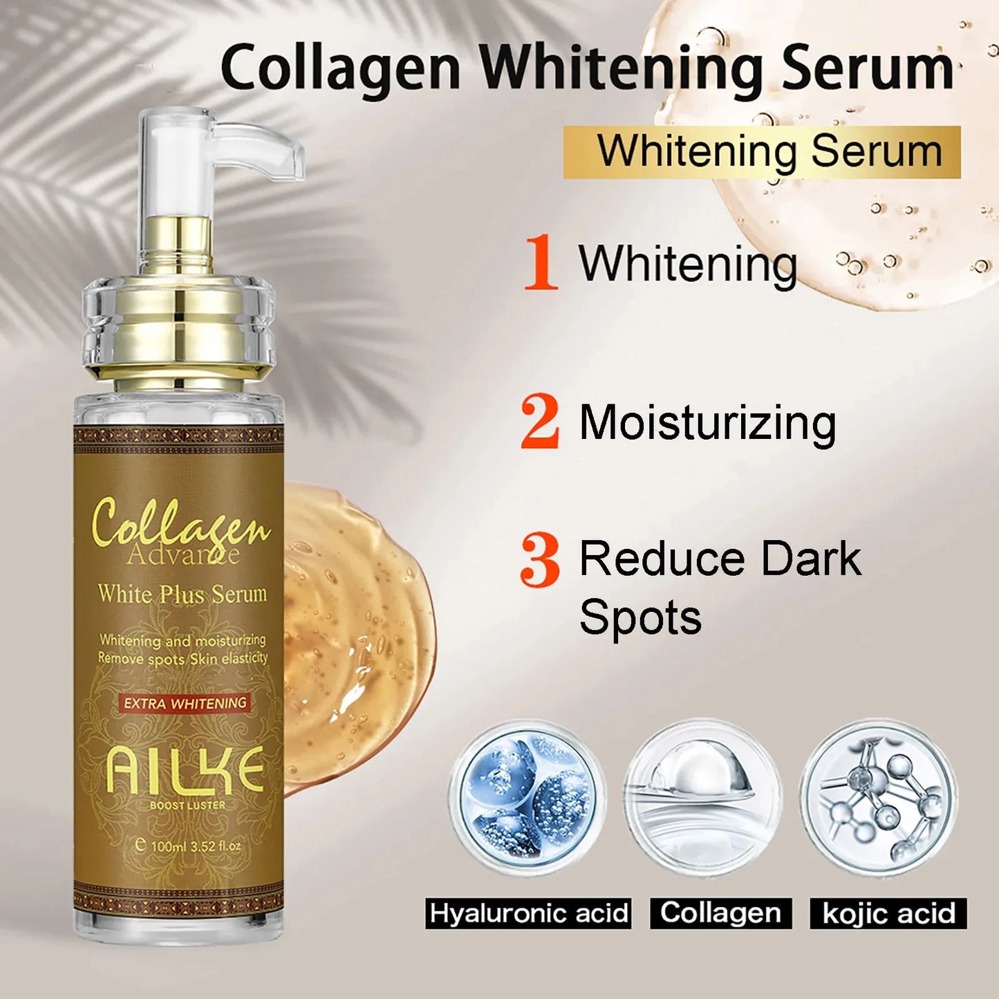 Ailke Whitening Skin Care Kit With Collagen And Natural Carotene