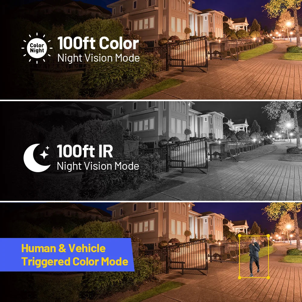 ANNKE 12MP Outdoor Smart Dual Light PoE Security Camera H.265